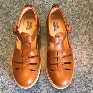 SAMUEL HUBBARD Leather Fisherman Sandals